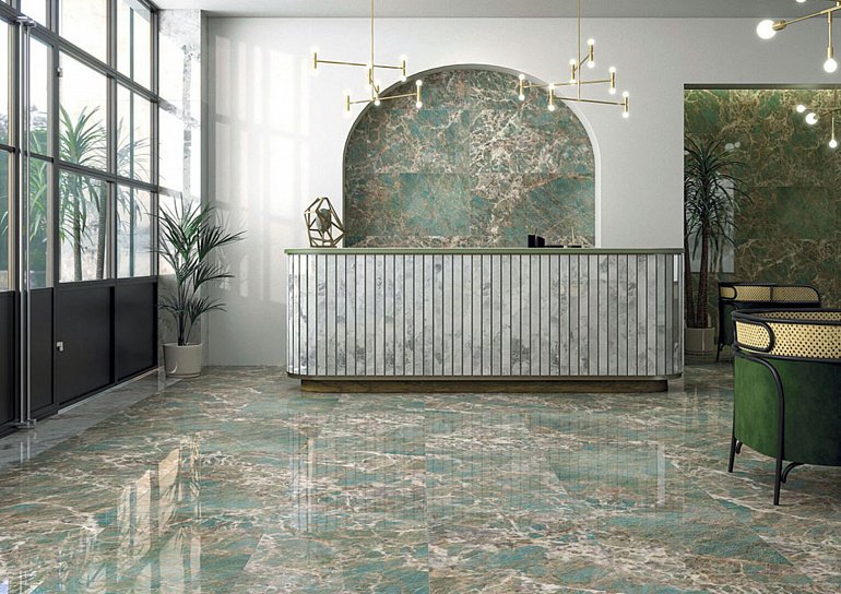 Amazzonite Cifre – керамогранит и плитка в АРТИСАН