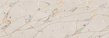 Керамическая плитка Terrazzo Decor Marfil Crystal 25.1x70.9 587562001 купить в интернет магазине Artisan.ru
