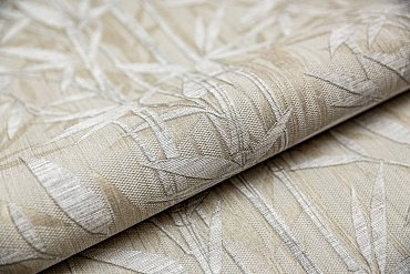 Обои виниловые Бамбук мотив, серый, зеленый купить в интернет магазине Artisan.ru