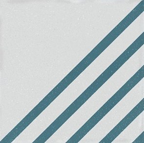 Керамогранит Boreal Dash Decor White Blue 18.5X18.5 См купить в интернет магазине Artisan.ru