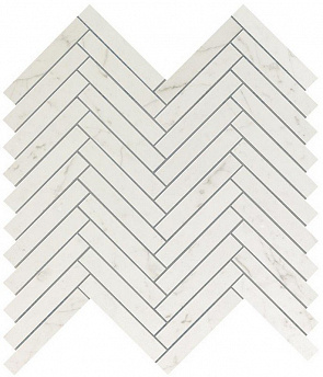 Marvel Carrara Pure Herringbone Wall купить в интернет магазине Artisan.ru