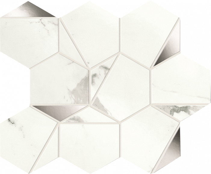 Керамическая плитка Мозаика A4WV Atlas Concorde Marvel Shine 25,1x29