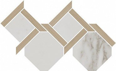 ID168 Монте Тиберио наборный матовый 48x29,5x0,9 керам.декор купить в интернет магазине Artisan.ru