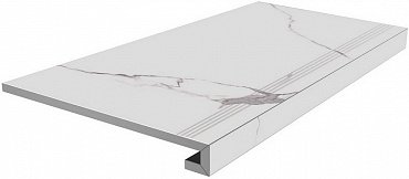 SG849992R\GCF Ступень клееная Монте Тиберио белый лаппатированный 33x80x0,9 купить в интернет магазине Artisan.ru