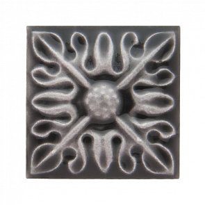Керамическая плитка Taco Relieve Flor Nº 2 Volcanico 3 X 3 купить в интернет магазине Artisan.ru
