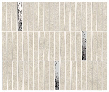 Boost Mineral White Mosaico Domino Lux купить в интернет магазине Artisan.ru