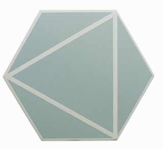 Керамогранит Fancy Lines Blue 20X23 купить в интернет магазине Artisan.ru