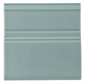 Керамическая плитка Rodapie Clasico Sea Green 15 X 15 купить в интернет магазине Artisan.ru