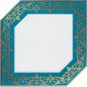 Керамическая плитка Клемансо бирюзовый 15x15 HGD/C250/18000 купить в интернет магазине Artisan.ru