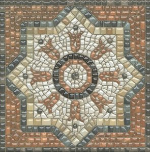 Керамическая плитка Стемма 20x20 HGD/A434/5009 купить в интернет магазине Artisan.ru