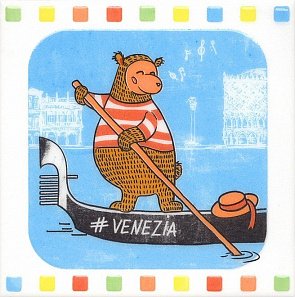 Керамическая плитка Большое путешествие Venezia 20x20 NT/A213/5009 купить в интернет магазине Artisan.ru