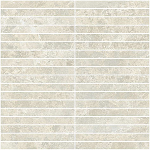 Coliseumgres Da Vinci White Mosaico Strip Натуральная купить в интернет магазине Artisan.ru