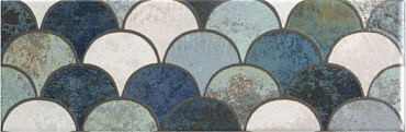 Керамическая плитка Escama Blu 10x30 PT03240 купить в интернет магазине Artisan.ru