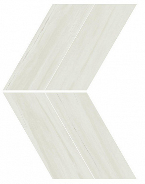 Marvel Bianco Dolomite Chevron Lappato купить в интернет магазине Artisan.ru