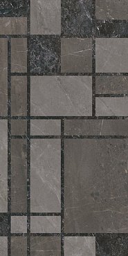 KMD3STA130BR Марсель микс тёмный глянцевый обрезной 60x119,5x0,9 декор купить в интернет магазине Artisan.ru