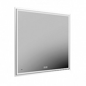 TE.mi.90 Зеркало Tecno/Текно c LED/с подсветкой 90, с функцией антизапотевание, белый глянцевый купить в интернет магазине Artisan.ru