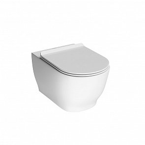 MO.wc.02 Унитаз Modula/Модула подвесной безободковый с крепежом, белый глянцевый купить в интернет магазине Artisan.ru
