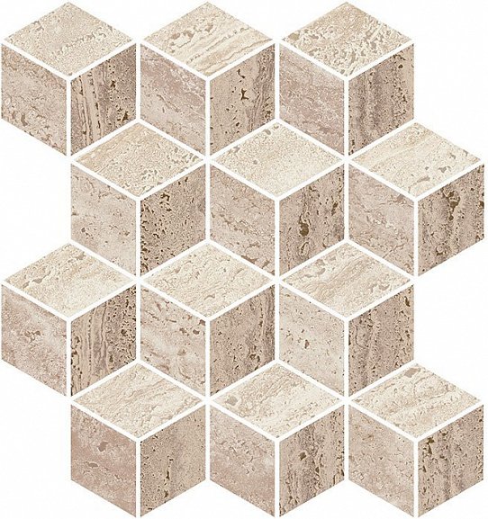 Керамогранит Мозаика KMD2MSM019BR Kerama Marazzi Про Травертин 34,5x37