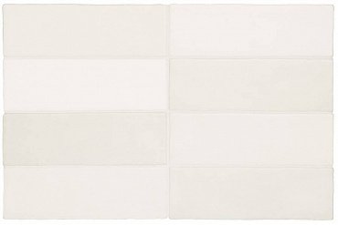 Керамическая плитка Magma White 6,5X20 купить в интернет магазине Artisan.ru