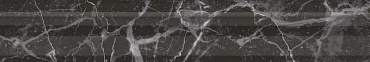 BLC039R Багет Коррер чёрный глянцевый обрезной 30x5x1,9 керам.бордюр купить в интернет магазине Artisan.ru