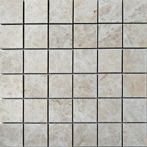 Керамогранит Mosaico Emperador Beige Polished 5x5 30x30 N20355 купить в интернет магазине Artisan.ru