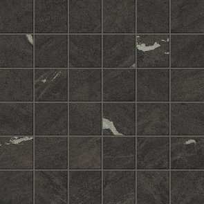 Мозаика Forte Dei Marmi Rock Ven. Black Mosaic купить в интернет магазине Artisan.ru
