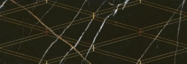 Керамическая плитка Black&Gold Rombi 24.2x70 588112001 купить в интернет магазине Artisan.ru