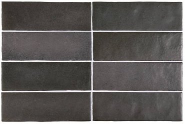 Керамическая плитка Magma Black Coal 6,5X20 купить в интернет магазине Artisan.ru