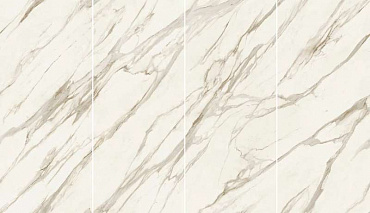 Marvel Meraviglia Calacatta Bernini 120x278 - 6mm Lapp. Kit Endless 4pcs купить в интернет магазине Artisan.ru