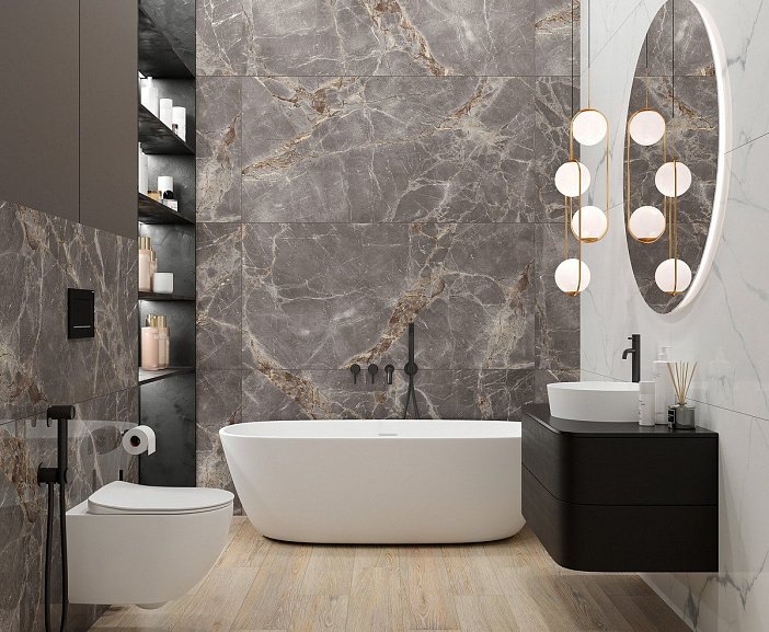 Nebula Grey Laparet – Керамогранит и плитка в каталоге Артисан