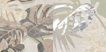 Vitra Beton-X Marble-Beton Цветочный Лаппато R9 Ректификат 60x30 купить в интернет магазине Artisan.ru