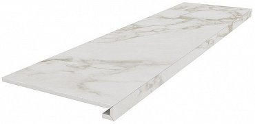 SG540720R\GCF Ступень клееная Монте Тиберио серый светлый матовый обрезной 33x119,5x0,9 купить в интернет магазине Artisan.ru