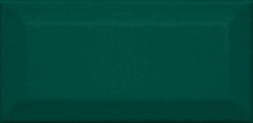 Керамическая плитка Клемансо зелёный грань 7.4x15 16058 купить в интернет магазине Artisan.ru