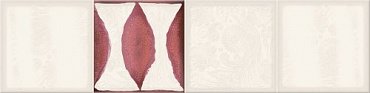 Керамическая плитка Faenza Wine Flor Frise 1 15.6x63 586842001 купить в интернет магазине Artisan.ru
