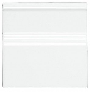 Керамическая плитка Rodapie Clasico Blanco Z 15 X 15 купить в интернет магазине Artisan.ru
