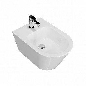 PLM.bidet.02 Биде Plaza Modern/Плаза Модерн подвесное, белое глянцевое купить в интернет магазине Artisan.ru