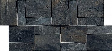 Керамогранит Ardoise Modulo Muretto 3d Noir 30x30 739373 купить в интернет магазине Artisan.ru
