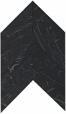 Marvel Nero Marquina Chevron Wall купить в интернет магазине Artisan.ru
