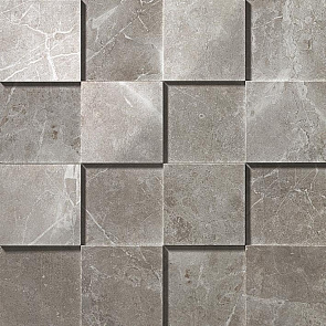 Marvel Grey Fleury Mosaico 3D купить в интернет магазине Artisan.ru