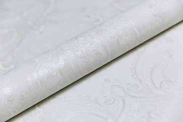 Обои виниловые на флизелиновой основе Ориент мотив, белый купить в интернет магазине Artisan.ru