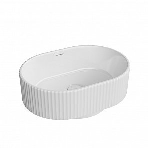 VE.wb.50/WHT Раковина ARTBASIN Vento/АртБэйзин Венто накладная 50, белая глянцевая купить в интернет магазине Artisan.ru