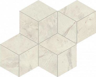 Marvel Calacatta Perla Mosaico Esagono Silk купить в интернет магазине Artisan.ru