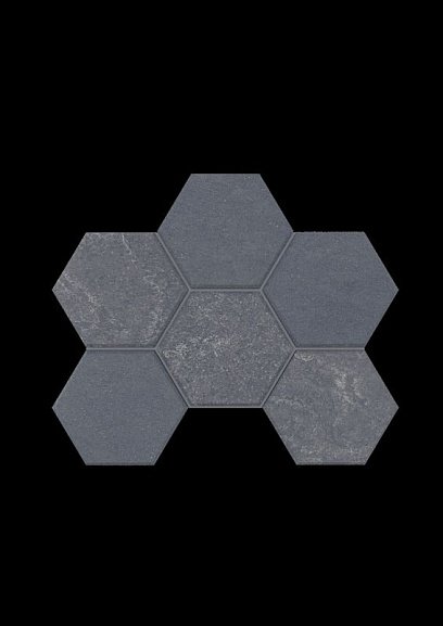 Керамогранит Мозаика Mosaic/LN04_NS/TE04_NS/25x28.5/Hexagon Estima Luna 25x28.5