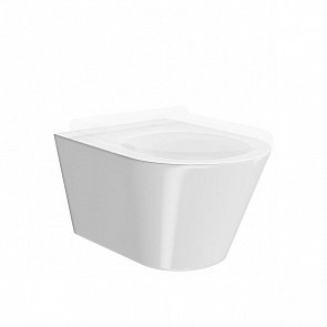 PLMR.wc.02 Унитаз Plaza Modern/Плаза Модерн подвесной безободковый, белый глянцевый купить в интернет магазине Artisan.ru