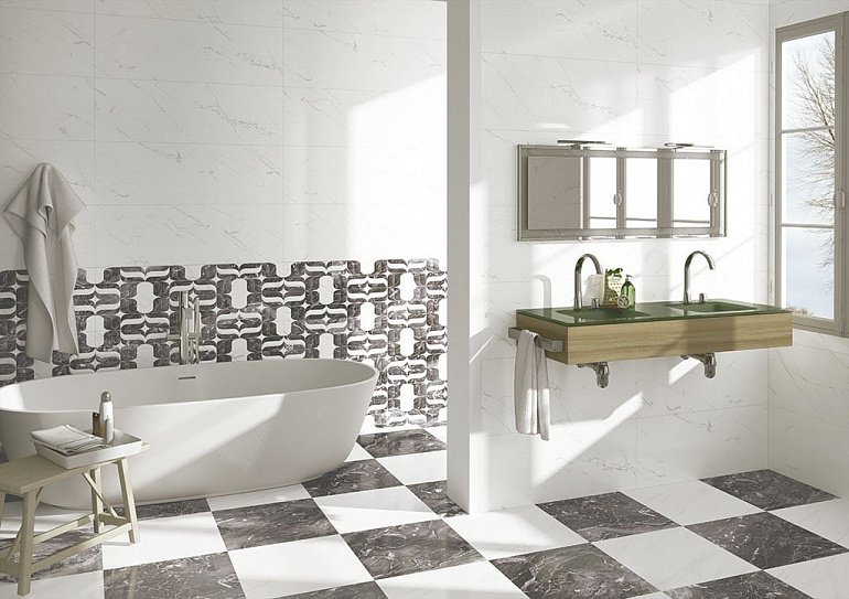 Estatuario-Nero Click Ceramica – керамогранит и плитка в АРТИСАН
