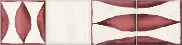 Керамическая плитка Faenza Wine Flor Frise 2 15.6x63 586842002 купить в интернет магазине Artisan.ru