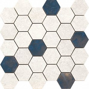 Керамогранит D.Grunge White Hexa/As 28.3x29.4 купить в интернет магазине Artisan.ru