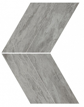 Marvel Bardiglio Grey Chevron Lappato купить в интернет магазине Artisan.ru