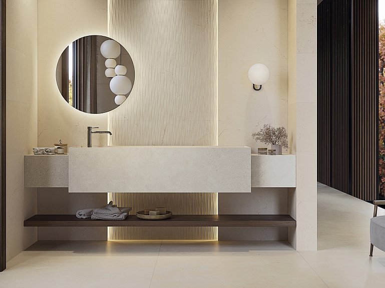 Marmol Crema Porcelanosa – Керамогранит и плитка в каталоге Артисан