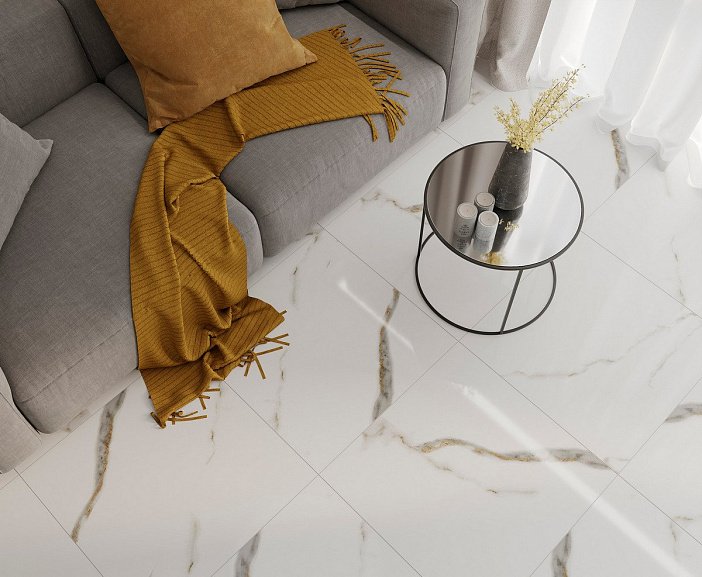 Golden White Statuario Laparet – Керамогранит и плитка в каталоге Артисан